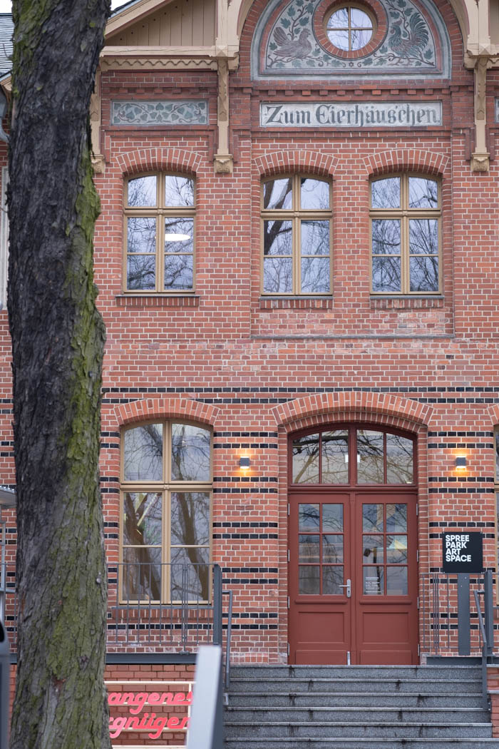 The Eierhauschen building in Spreepark Art Space